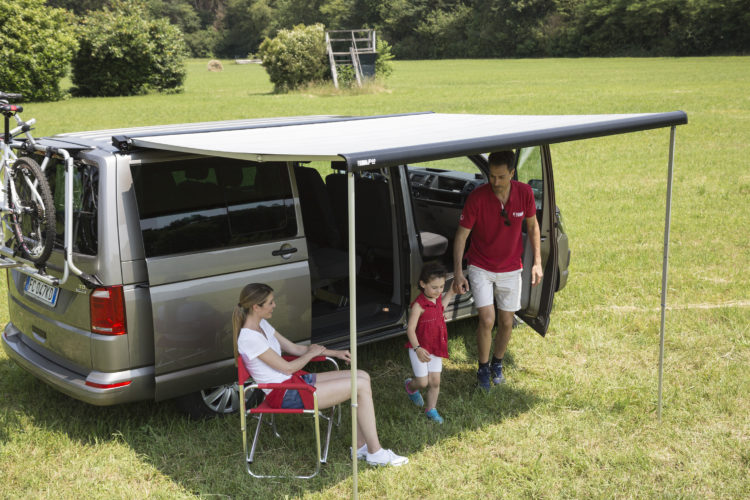 Toldo F40 Van 270 Deep Black - Royal Grey para autocaravanas y