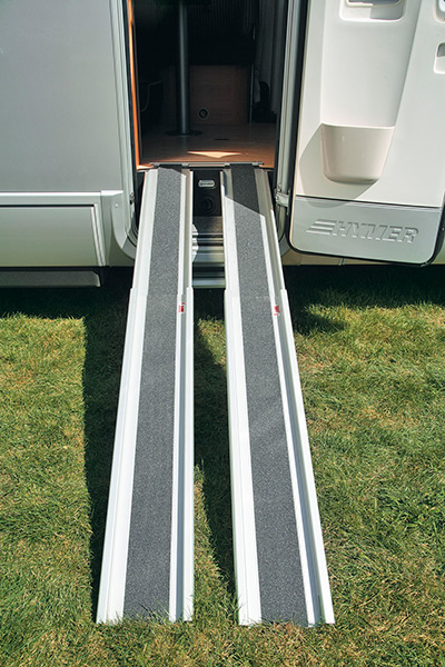 Rampa para garaje Carry-Ramp para autocaravanas y furgonetas camper