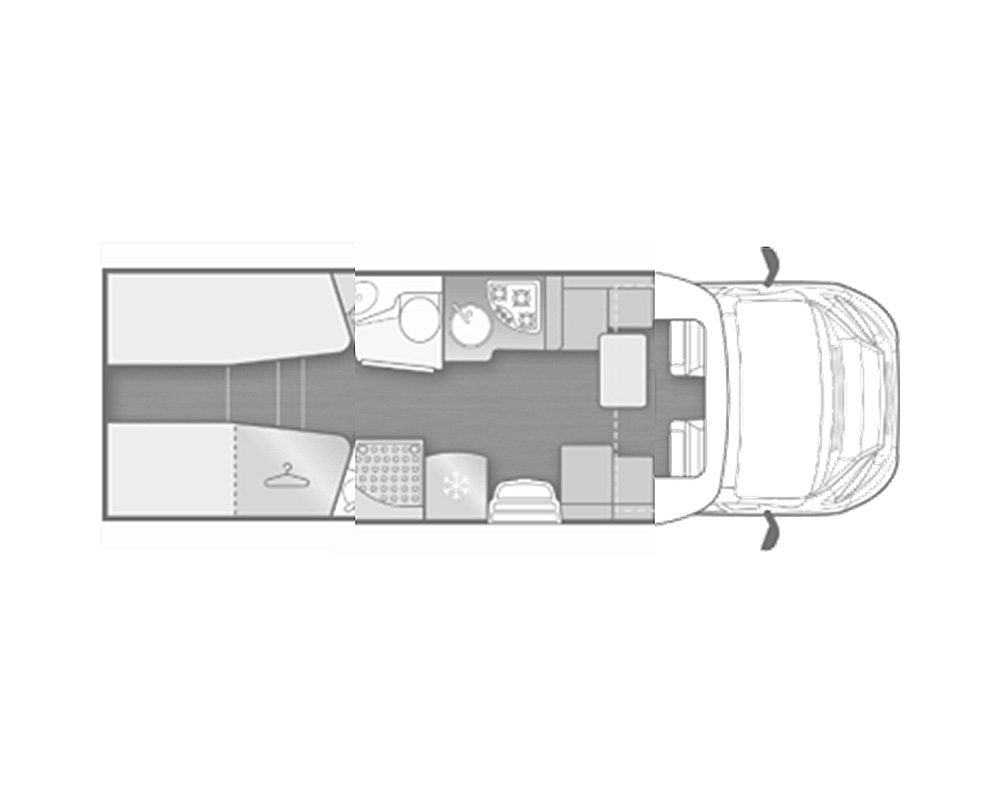 autocaravana mclouis mc4 370 distribucion