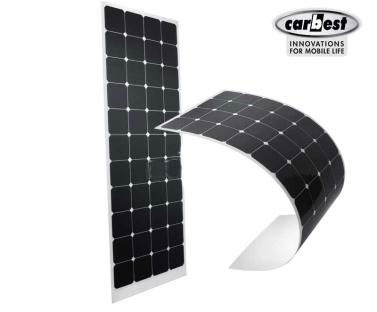 Panel solar flexible 100 W para autocaravanas y furgonetas camper