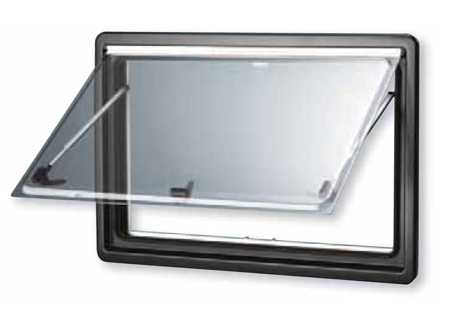 Ventana abatible Dometic S4 600 x 600 para autocaravanas y furgonetas