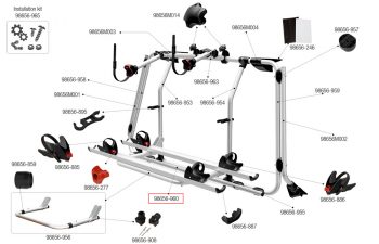 KIT TUBO DE REFUERZO INF VWT5 T6 PRO