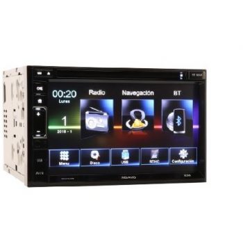 radio dvd doble din pantalla tactil usb navegador mirror link autocaravana furgoneta camper