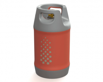Kit GLP A4 Autocaravana 1 Botella 20 L Multiválvula con Indicador Nivel