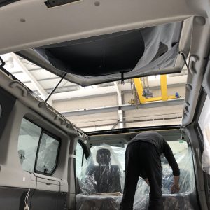 Instalacion techo elevable renault trafic