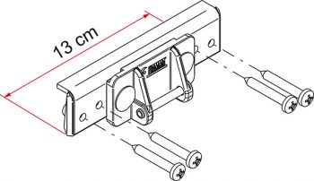 Kit instalacion portabicicletas Fiamma para autocaravana caravana Defhless antes 2010 Fiamma 98656 640