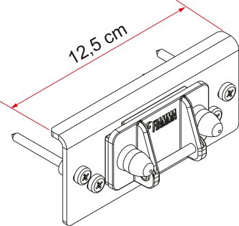 Kit instalacion portabicicletas Fiamma para autocaravana caravana Defhless desde 2016 Fiamma 98656M296