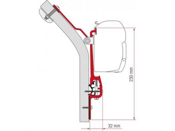 Kit toldo F45 Eriba Touring 98655 283