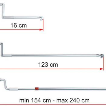 Manivela Crank Handle Short FIAMMA 2