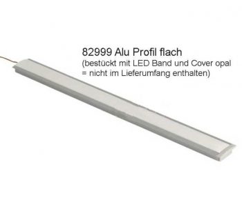 Perfil aluminio para tira LED CARBEST 4