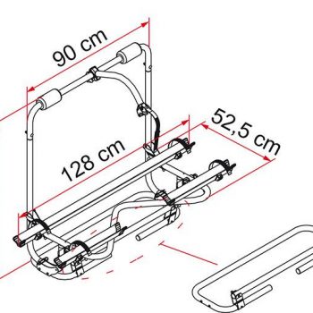 Portabicicletas Caravan XL A Pro FIAMMA 2