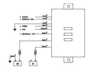 Separador Bateria Automatico CSB 96 P 12 V CBE CBE 2