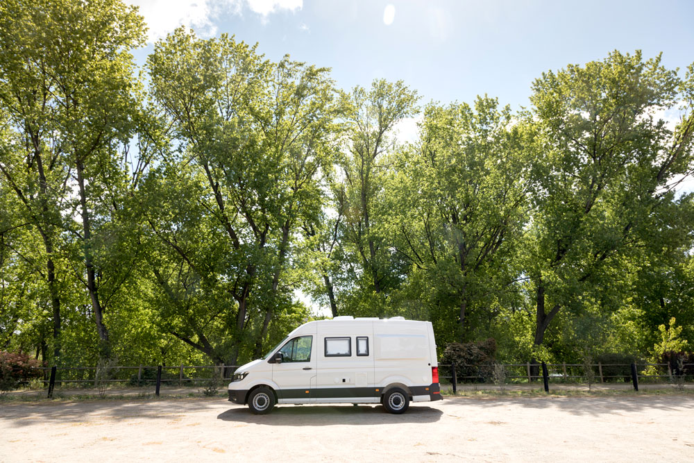 Camperización integral masquecamper VW Crafter lateral