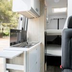 Camperización integral masquecamper VW Crafter cocina