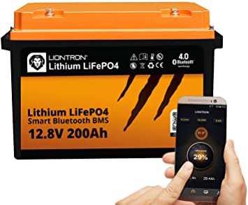 Batería Litio para autocaravana LionTron - BMS Bluetooth (Varias Opciones)  para autocaravanas y furgonetas camper