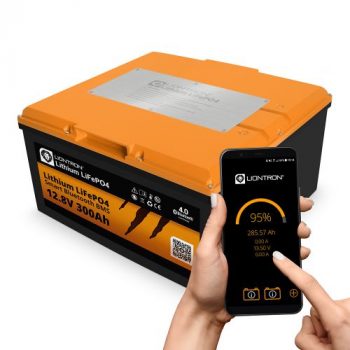 Batería Litio para autocaravana LionTron - BMS Bluetooth (Varias Opciones)