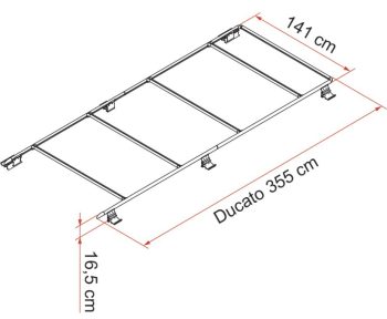 Baca Roof Rail Ducato (Varias Opciones) - Imagen 2