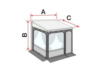 Cerramiento Toldo Fiamma Privacy Room (Varias Opciones) - Imagen 3