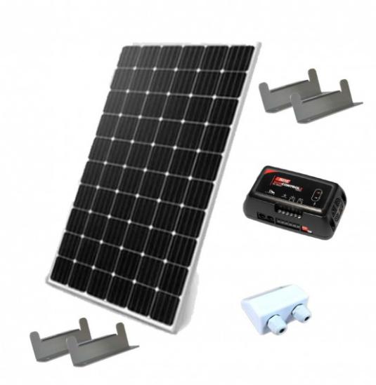 Kit solar monocristalino 180W Blugy para autocaravanas y furgonetas camper