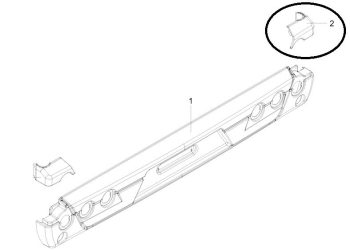 Angular derecho paragolpes Roller Team Kronos
