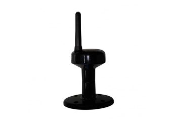Antena TDT Camper de color negro, montaje en palo/rosca, cable 2m de baja pérdida