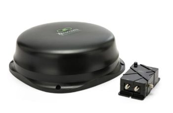 Antena TV Camper Omnidireccional Negra Moscatelli