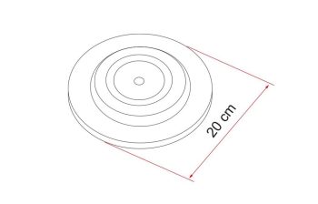 Apoyapatas Antihundimiento Fiamma Plates (Varias Opciones) - Imagen 2