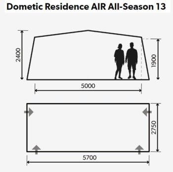 Avances inflables Dometic Residence AIR All-Season (Varias opciones) - Imagen 3