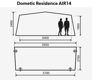 Avances inflables Dometic Residence AIR All-Season (Varias opciones) - Imagen 4