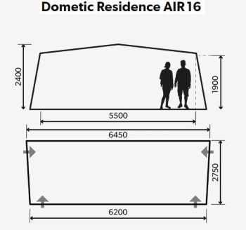 Avances inflables Dometic Residence AIR All-Season (Varias opciones) - Imagen 6