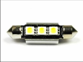 Bombilla plafón super LED blanca 36 mm