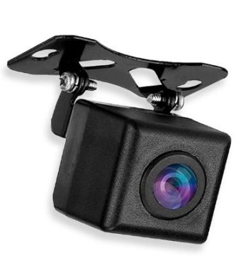 Cámara trasera Macrom NTSC 12V con soporte