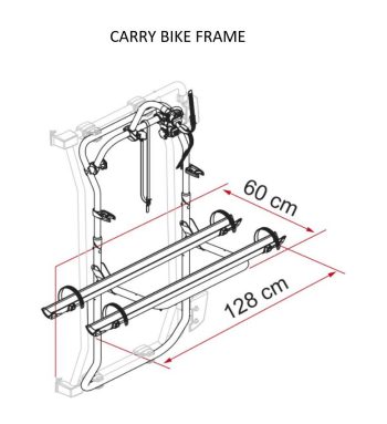 Carry-Bike Frame Ducato - Sprinter - Crafter (Varias Opciones) - Imagen 3