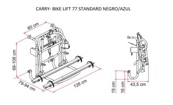 Carry Bike Lift 77 (Varias Opciones) - Imagen 3
