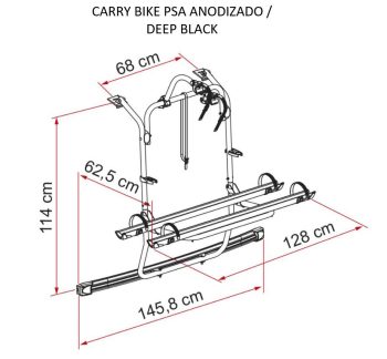 Carry-Bikes furgonetas PSA/ Ford/ Toyota (Varias Opciones) - Imagen 3