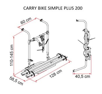 Carry- Bike Caravana pared trasera (Varias Opciones) - Imagen 6