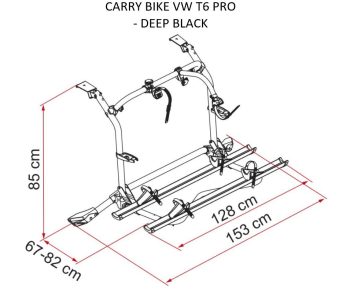 Carry-Bike VW T5 / VW T6 / VW T6.1 - Restyling 2023 (Varias Opciones) - Imagen 11