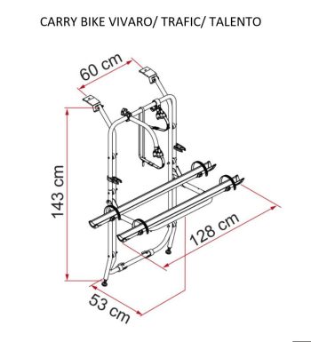 Carry-Bikes furgonetas PSA/ Ford/ Toyota (Varias Opciones) - Imagen 5