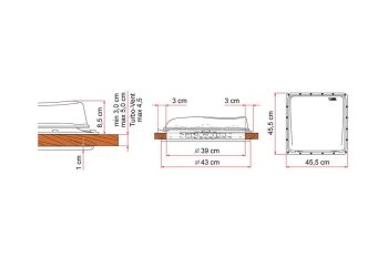 Claraboya Turbo-Vent Premium White - Imagen 3