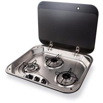 Cocina 3 fuegos Carbest  570 x 450 x 115 mm