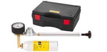 Comprobador fugas de gas en instalaciones de autocaravanas y campers