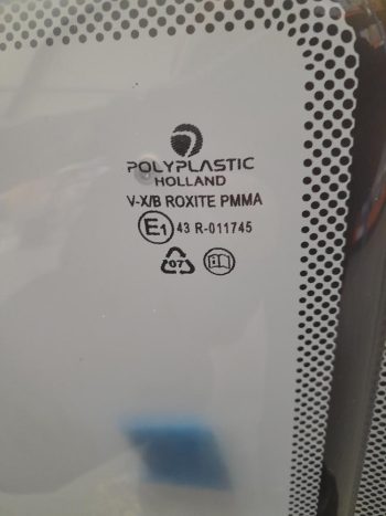Cristal ventana Polyplastic 600x550 Roxite - Imagen 2