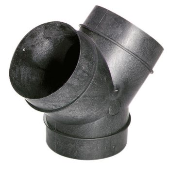 Empalme Truma en Y negro 65/72mm - 39610-01
