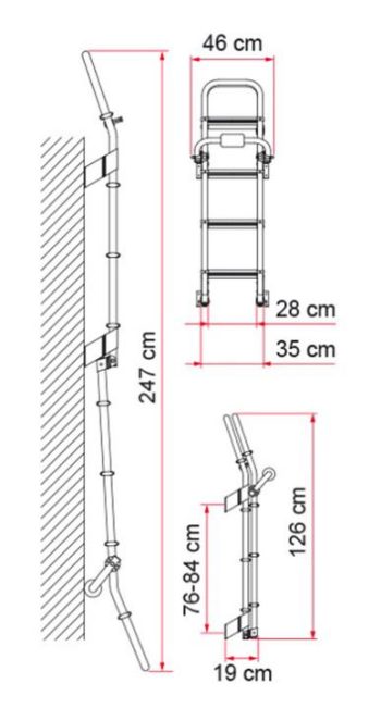 Escalera exterior Deluxe 8 - Imagen 3