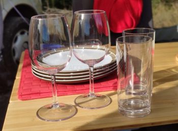 Juego de 6 copas de vino de degustación fabricadas en Tritán Incasa