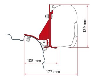 KIT VW T5 / T6 MULTIRAIL REIMO - F45