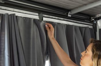 Cortinas Cerramientos Fiamma Curtains Kit Dark Grey (Varias Opciones)
