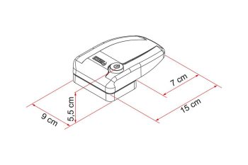 Kit Safe Door 3 Uni. Blanco - Imagen 2