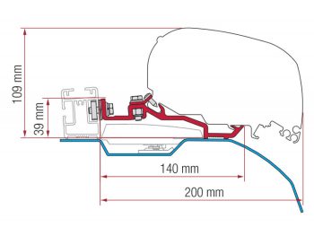 Kit Smart Clamp Ducato = 2006 F80s - H2-H3-H4