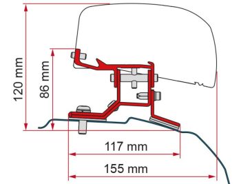 Adaptadores para Fiamma F40van (Varias Opciones) - Imagen 3